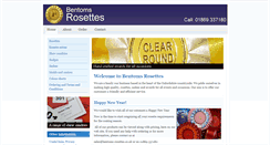 Desktop Screenshot of bentoms-rosettes.co.uk
